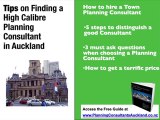 Finding Town Planning Consultants in Auckland