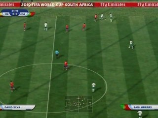 Espagne - Portugal Coupe du Monde FIFA 2010 Partie 1