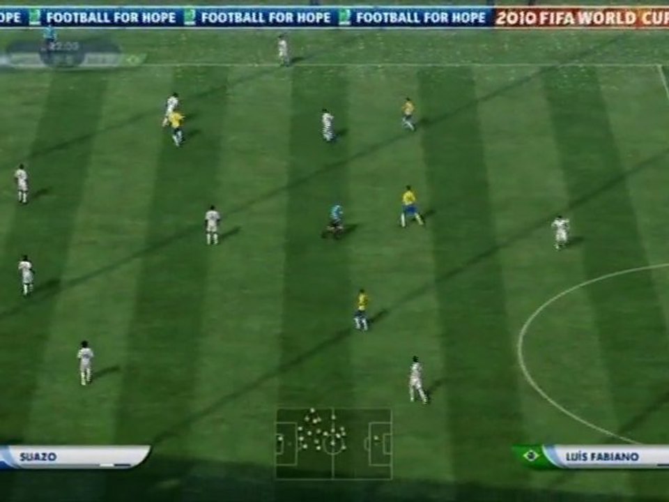 Honduras - Brésil Coupe du Monde FIFA 2010 Partie 1