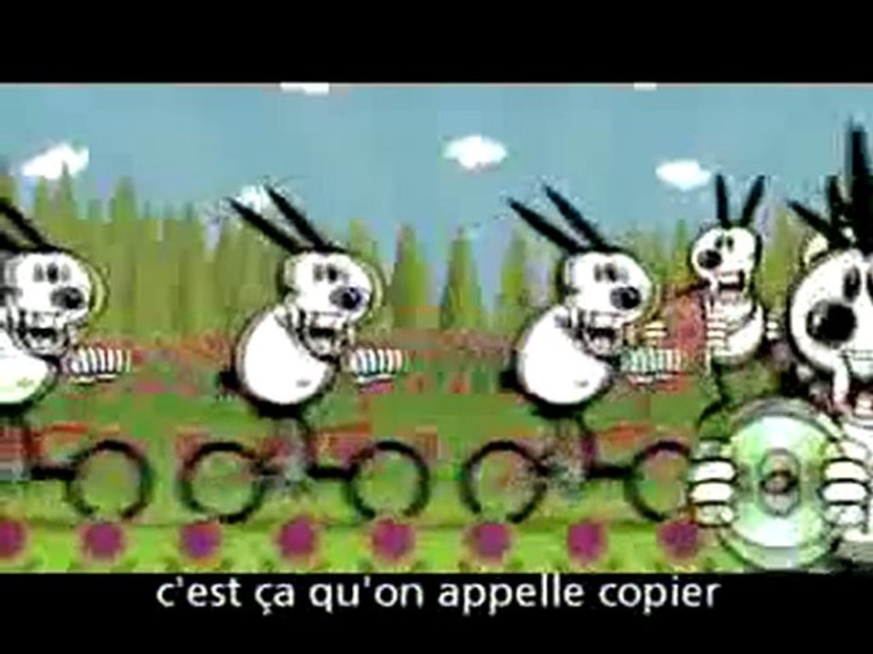Copier n'est pas voler - (Copying is not theft in french)