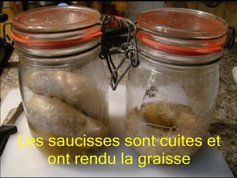 Bocaux saucisses - Vidéo Dailymotion