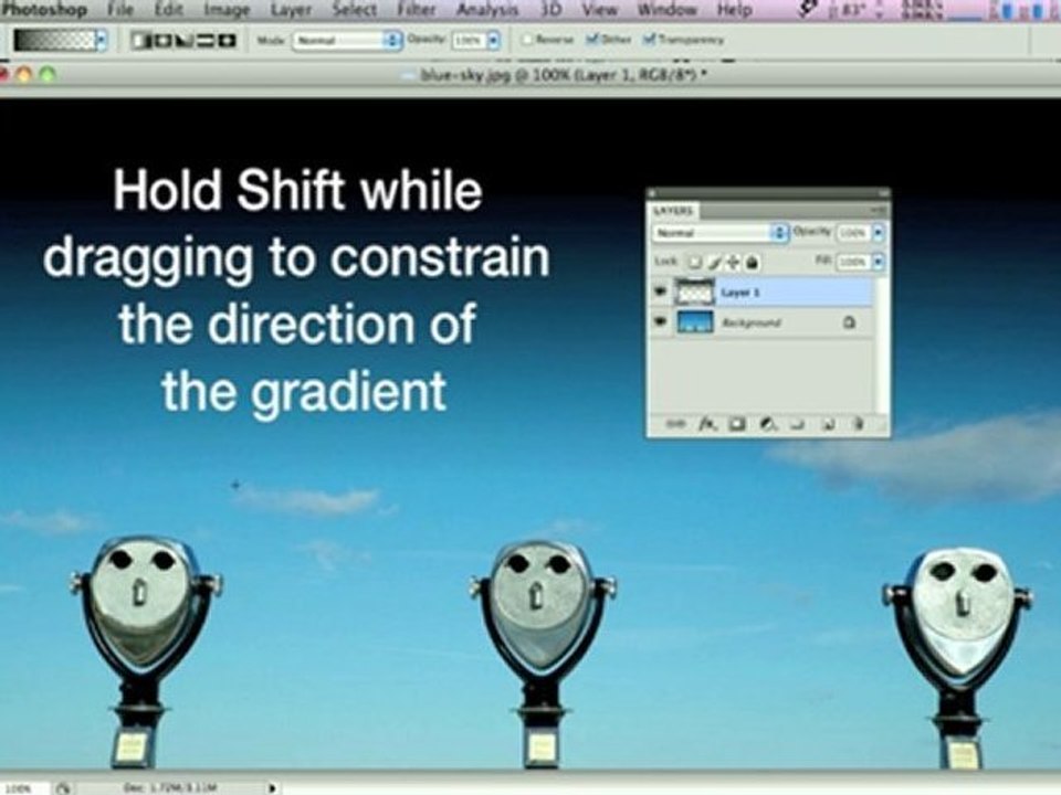 How to create a deeper, bluer sky in Photoshop
