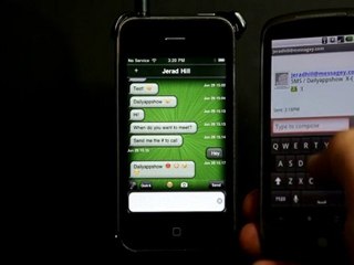 Messagey! Free SMS/MMS Unlimited iPhone App Demo