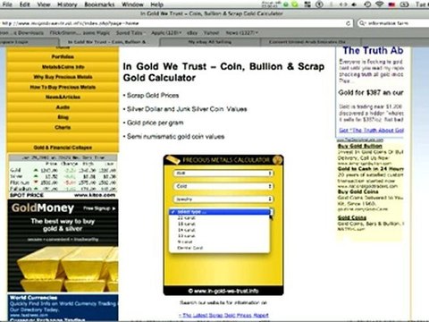 Calculating Scrap Gold Prices in Euros Using A Scrap ...
