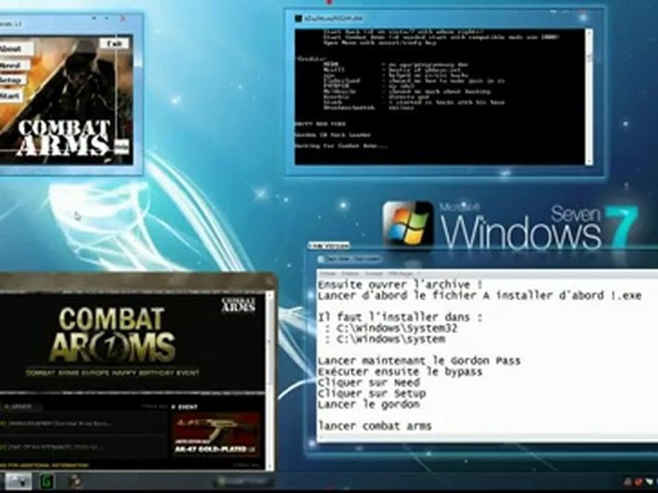 Gordon Combat Arms 1.2.7 Bypass Fevrier 2010