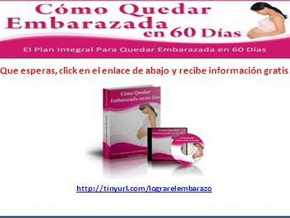 como quedar embarazada