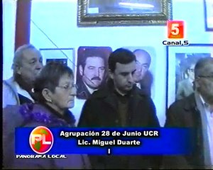 Aniversario  Movimiento Radical 28 de Junio - Lic M Duarte