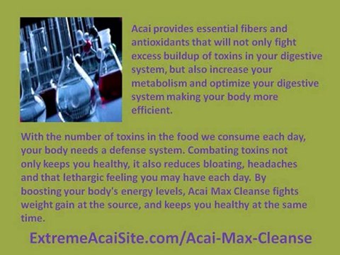 Get Your Acai Max Cleanse Weight Loss Pills
