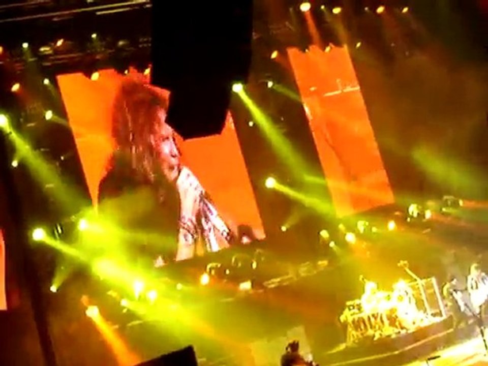 Aerosmith, Cryin', Bercy, 29 juin 2010