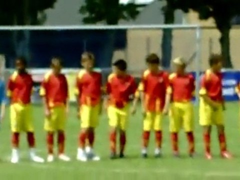 Présentation des équipes U11 D'Amiens et du R.C.Lens