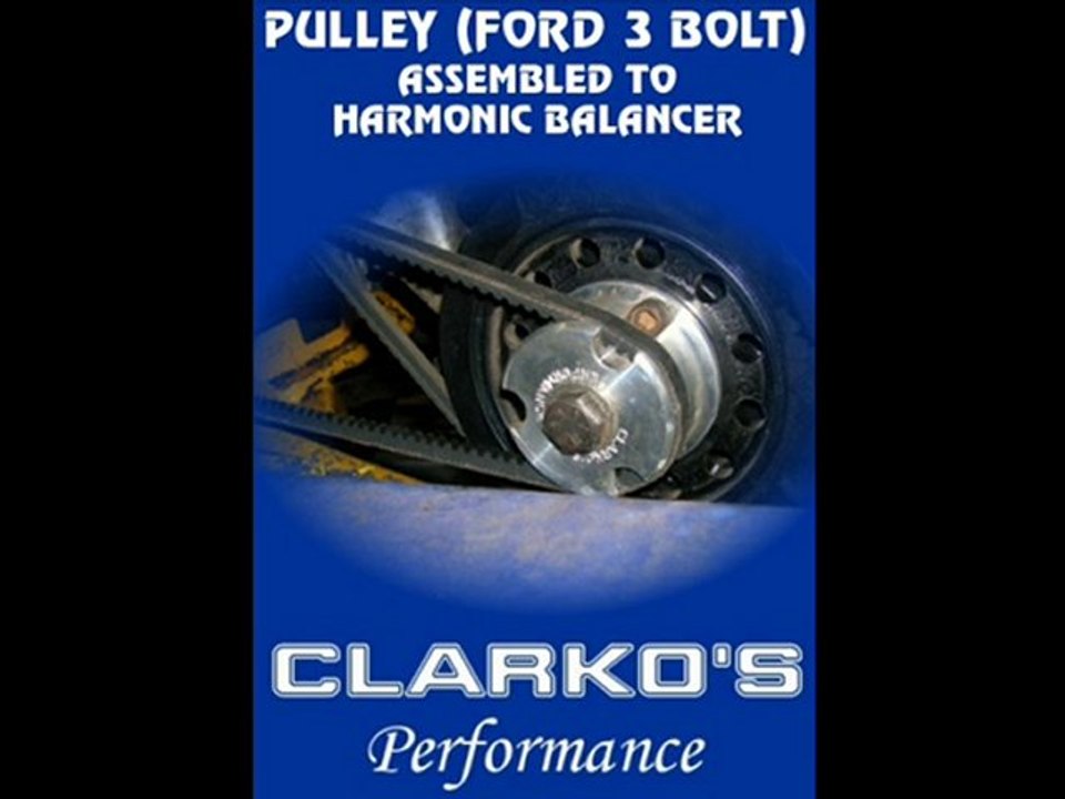 Underdrive pulley 250 ford 6 cyl reduction pulleys.wmv