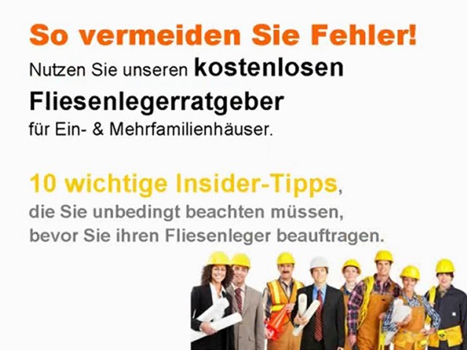 Bauen Dortmund - Fliesenleger