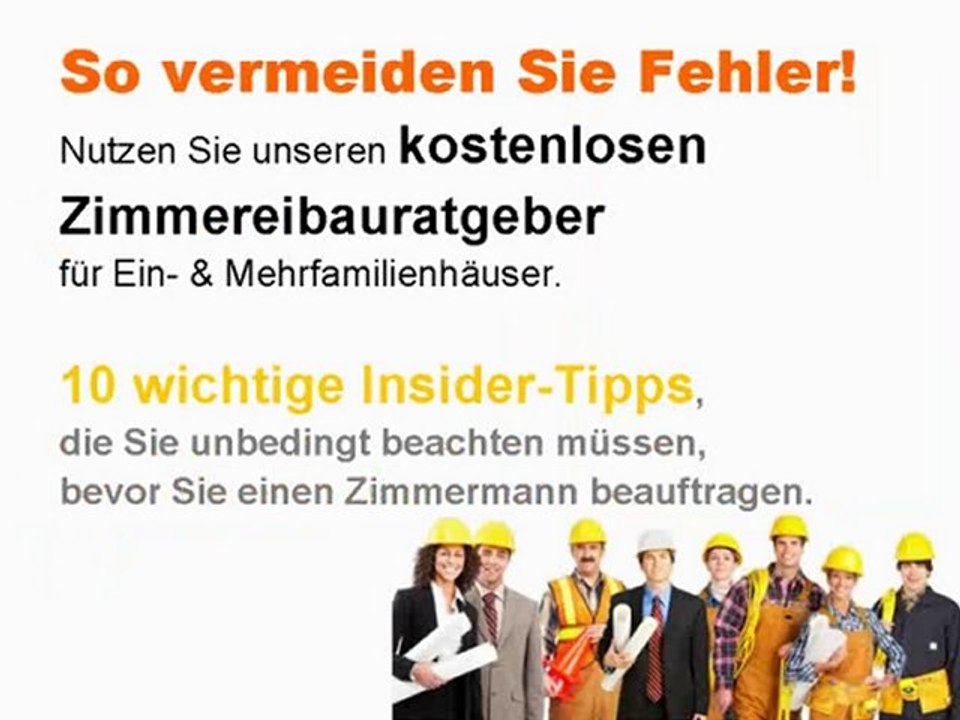 Bauen Dortmund - Zimmermann