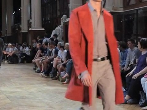 J'y étais... au défilé Cerruti Printemps-été 2011