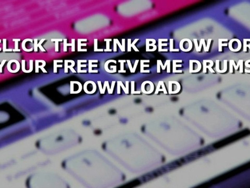 Free Drum Machine Software!