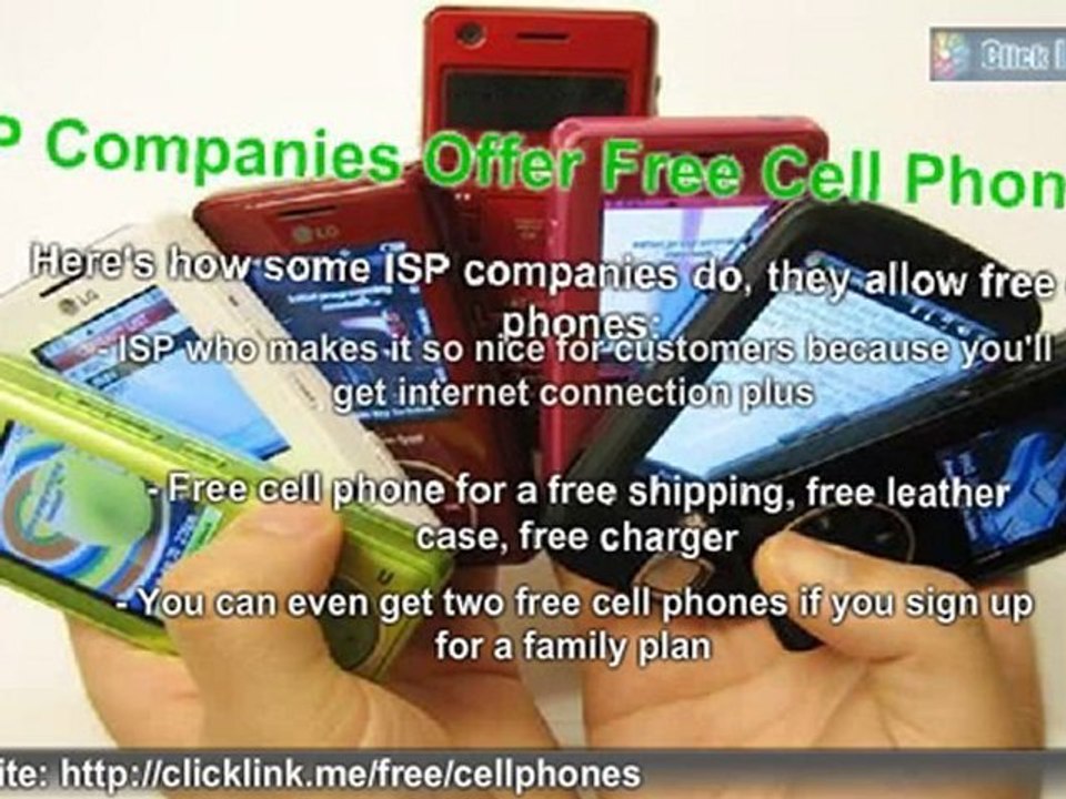 Free Name Brand Cell Phones