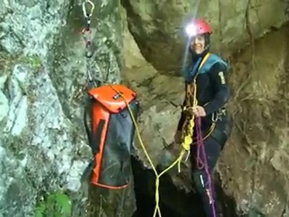 Eboulement à la grotte de la cascade