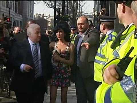 Amy Winehouse is back in the studio