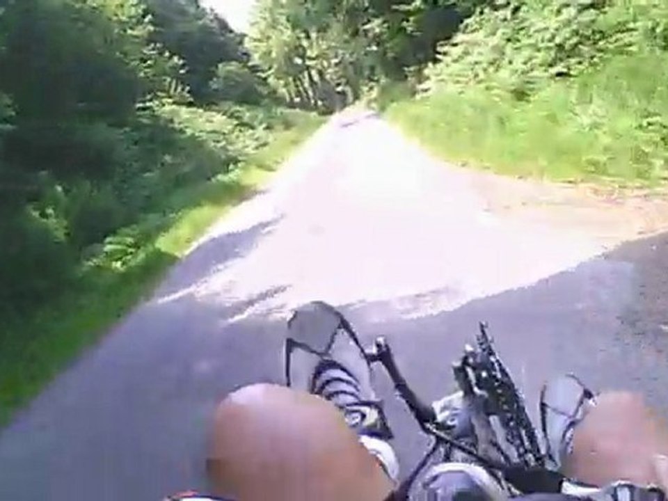 velo couché en limousin