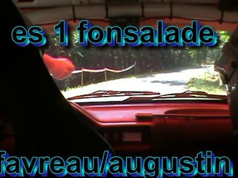 rallye de sauveterre la lemance 2010  camera embarque