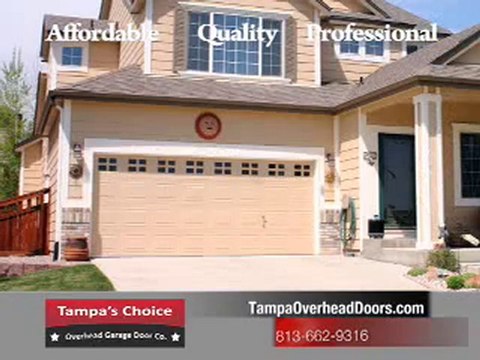 Tampa's Choice Overhead Garage Door Repair Co 813-968-8466