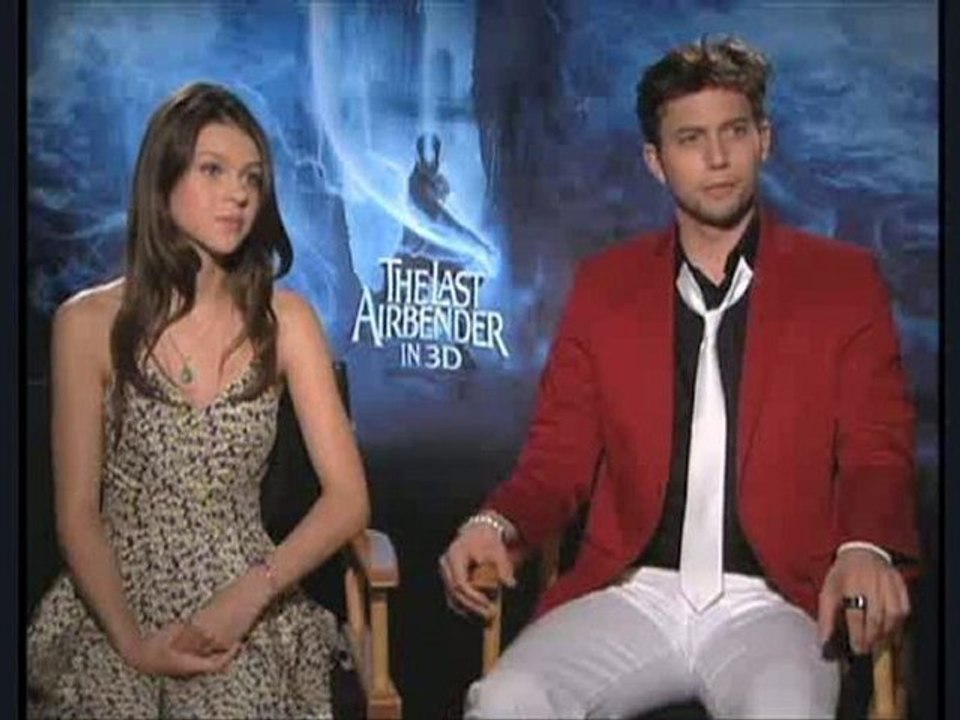 The Last Airbender Movie: Jackson Rathbone & Nicola ...