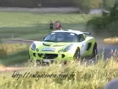 Lotus Exige VS BMW 325 (rallye vins Chinon 2010)