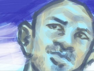 Julian Pang uses iPhone app Brushes