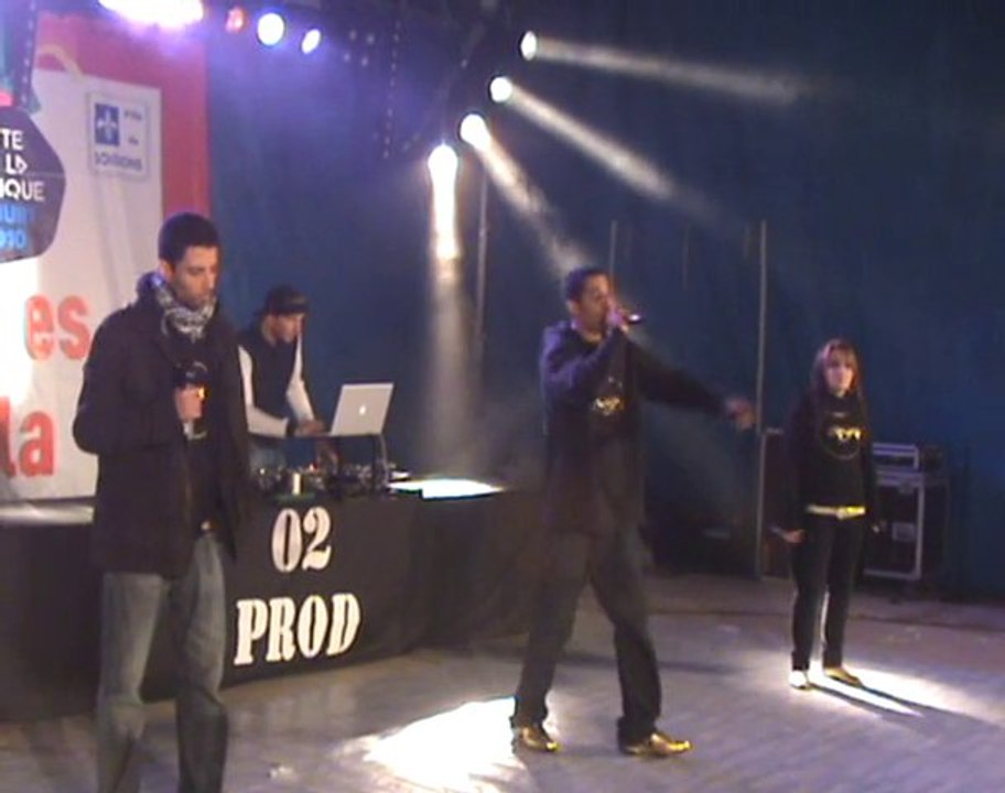 CRSKP, Dj S-CRIME & SUBSTANCE CREW - Fête de la musique 2010 à Soissons (02)