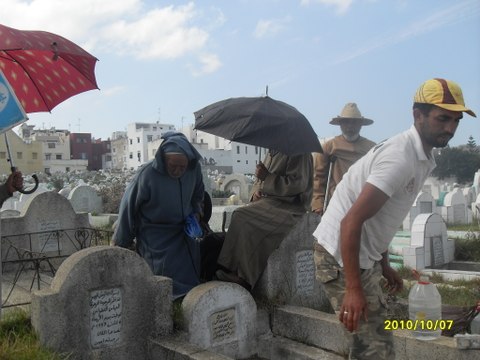 Cimetiere de MARSHAN à Tanger (Maroc)