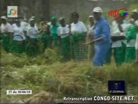 Moungali : lancement de l’opération d’assainissement