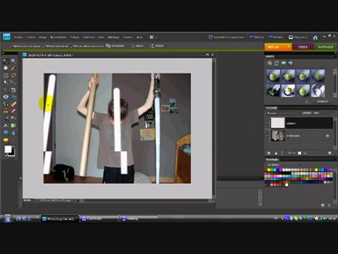 Créer un Sabre Laser avec Photoshop Elements 8
