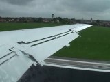 Aterrissage a  BRUXELLES Air France Embraer 145