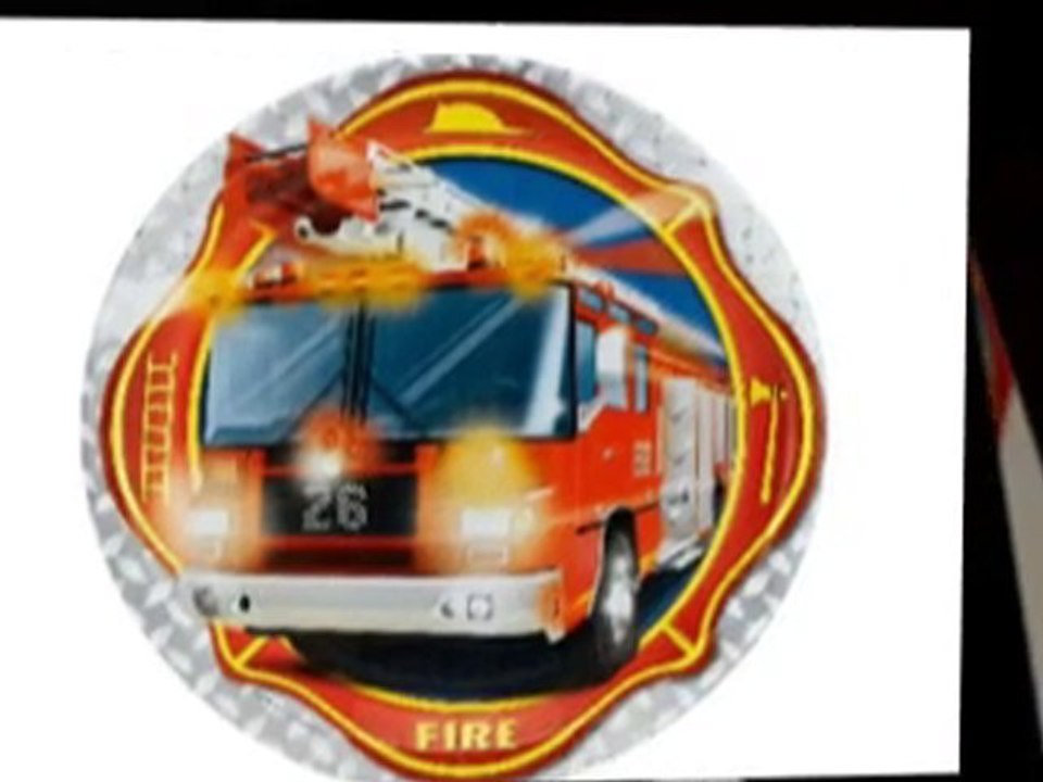 Fire Truck Birthday Party Decorations