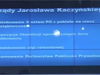 PO: O 7 grzechach głównych rządów PiS