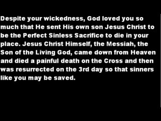 The truth about Eternity, God, and Salvation