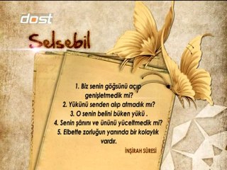 İNŞİRAH SURESİ