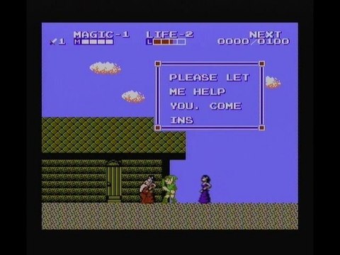 video retro:saga zelda : adventure of link zelda 2 part1