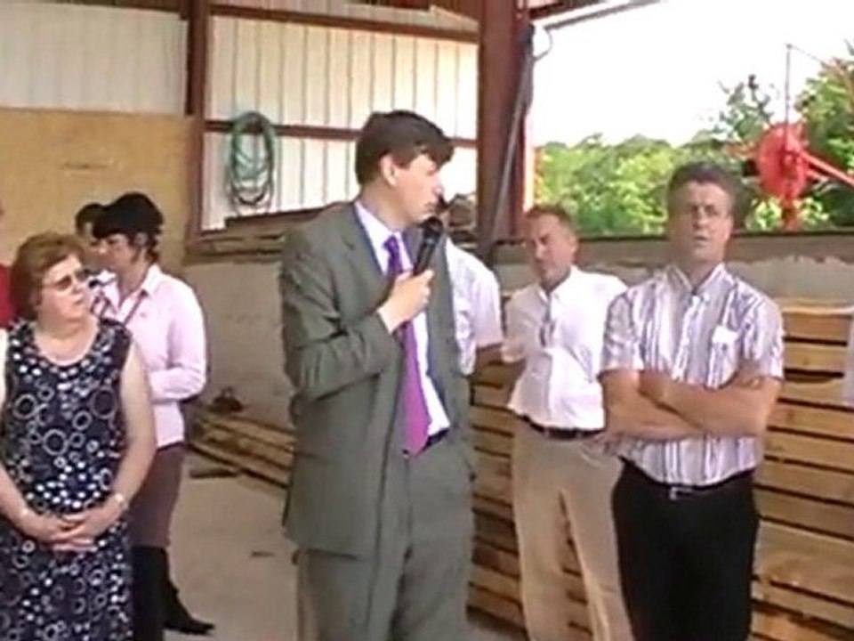 HAUTE-SAONE  : LE PREFET A LA FERME