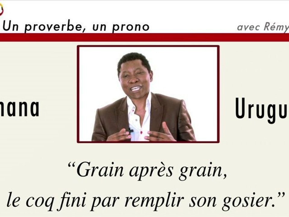 Un proverbe, un prono : Ghana Uruguay (2 juillet)