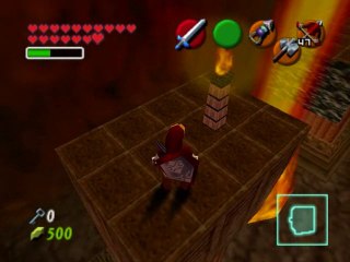 Ocarina of time, Master Quest [32] Le temple du Feu I