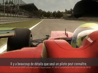F1 2010 making of-Les voitures et les circuits anglais