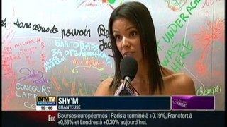Shy'm sur BFM Tv (17.06.2010)