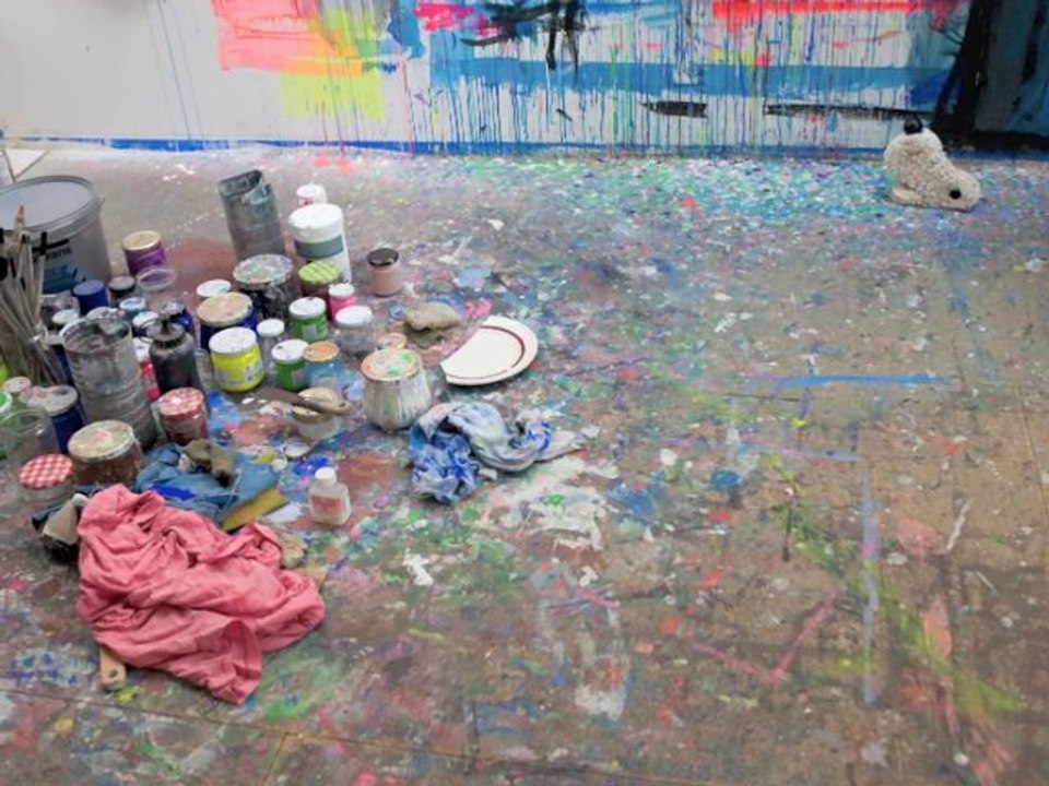 Dans l'atelier de Michel Quarez