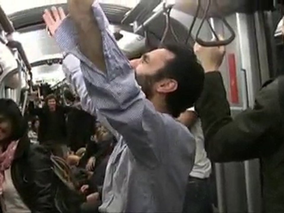 MICHAEL JACKSON  you are not alone in the metro