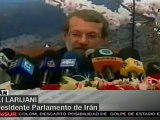 Larijani: conflicto por diferendo nuclear, cortina de humo
