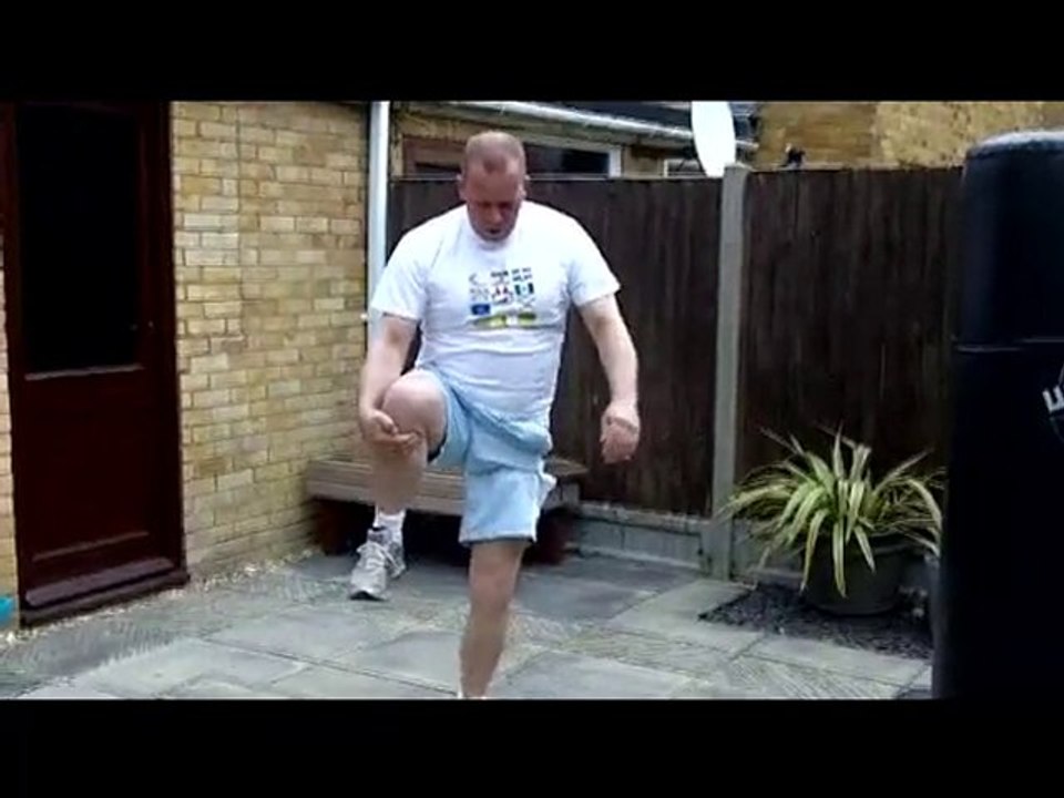 Karate Training Outside