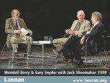 Wendell Berry and Gary Snyder with Jack Shoemaker, ...