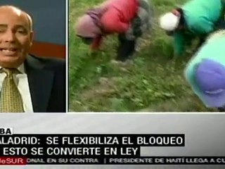 Taladrid: es un pequeño paso, pero el bloqueo contra Cuba e