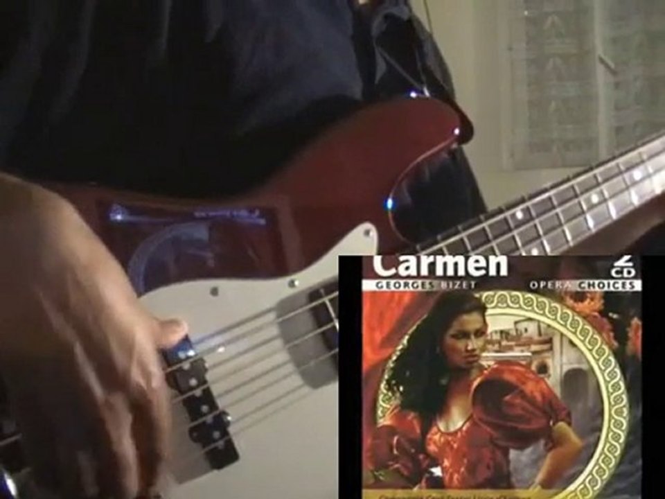 (bass cover) Bizet Les Toreadors Carmen Suite 1